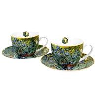 Zestaw 2 filiżanek250 ml Van Gogh Irises