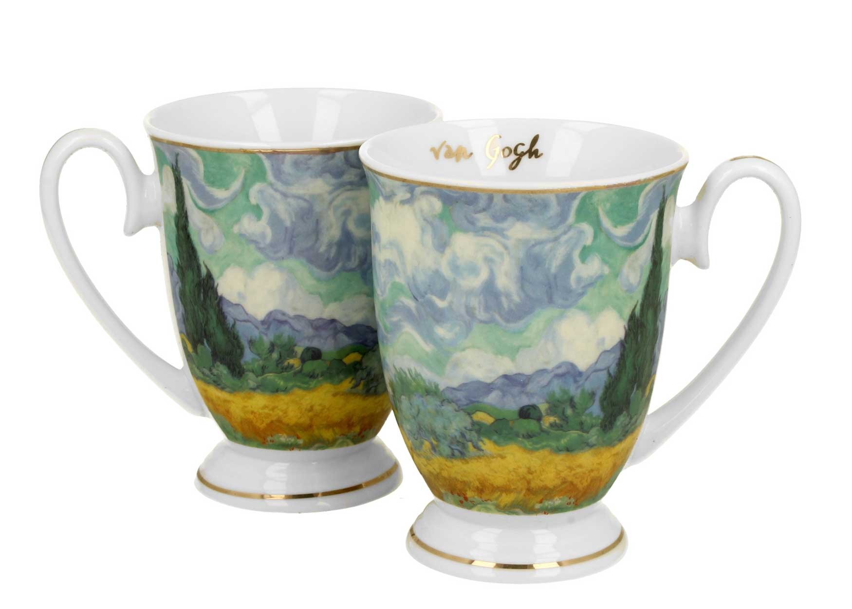 Komplet 2 kubków Royal Van Gogh Wheat Field 320 ml