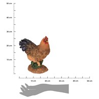 Kura ogrodowa kolorowa 27 cm