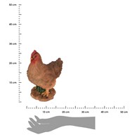 Kogut ogrodowy kolorowy 27 cm