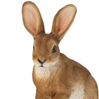 Figurka ogrodowa Królik 28 cm