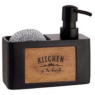 Dozownik na płyn z miejscem na gąbkę cza