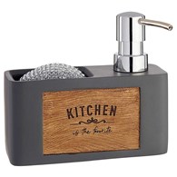 Dozownik na płyn z miejscem na gąbkę sza