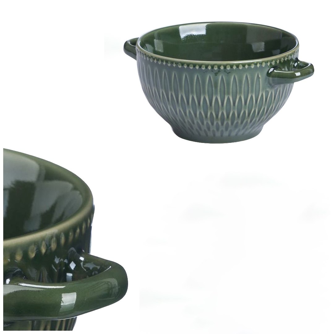 Miska na zupę zielona 650 ml