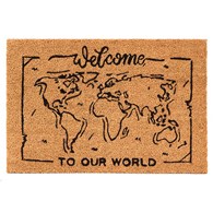 Wycieraczka kokosowa Welcome to our Worl