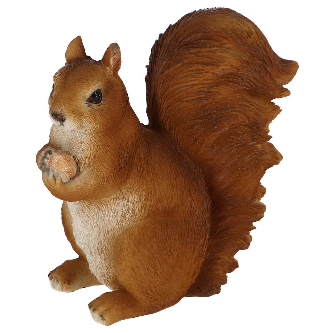 Figurka wiewiórki z orzeszkiem h19,3 cm
