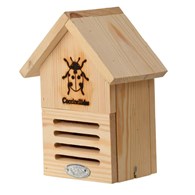 Domek dla biedronek z naturalnego drewna