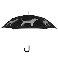 Parasolka z odblaskowym motywem psa 104 cm
