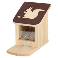 Karmnik dla wiewiórek z okienkiem h20 cm