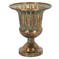 Wazon dekoracyjny z żelaza w stylu vintage h23,8 cm