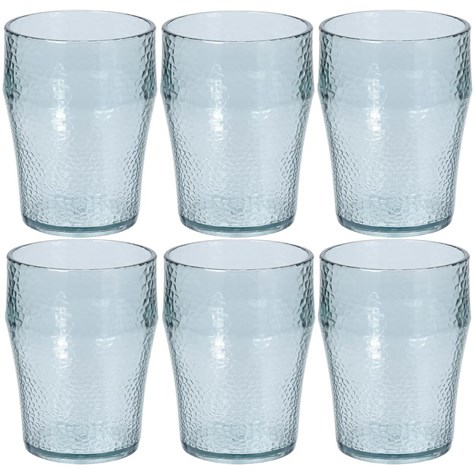 Komplet 6 szt szklanek 400 ml