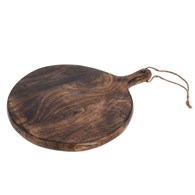 Deska okrągła 40 cm drewno mango