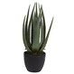 Sztuczny Aloes w donicy 45 cm Wykonana z tworzywa sztucznego roślina, do dekoracji wnętrz, tarasów, balkonów i ogrodów z rodziny kaktusowatych