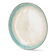 Talerz z kamionki Stone 27 cm wzór 1