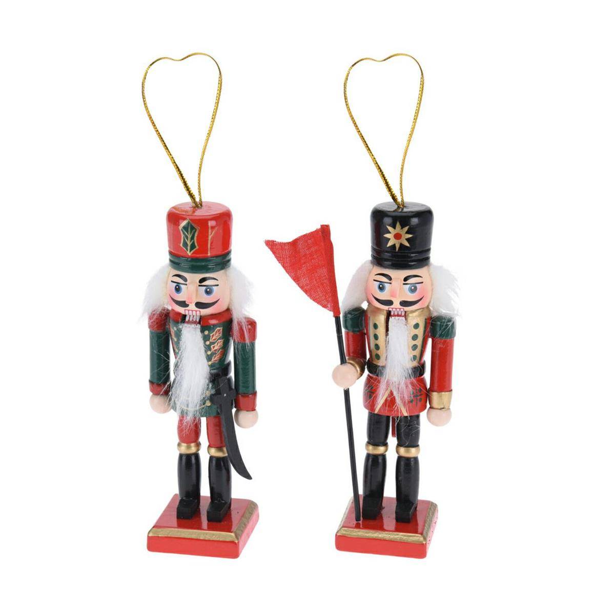 Ozdoby świąteczne Nutcracker 2 szt