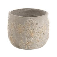 Doniczka cementowa w kwiaty 18,5 cm