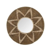 Lustro ścienne z trawy morskiej 52 cm