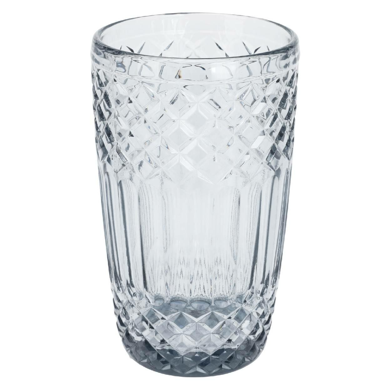 Szklanka do napojów 380 ml – szary dymiony