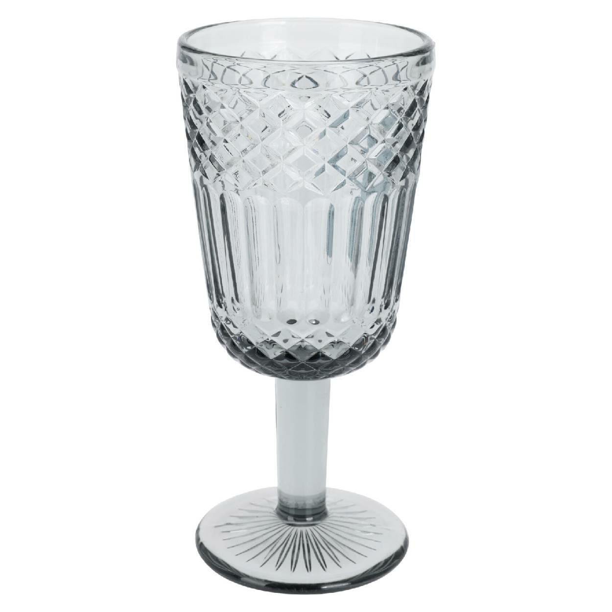 Kieliszek do wina 300 ml – szary dymiony
