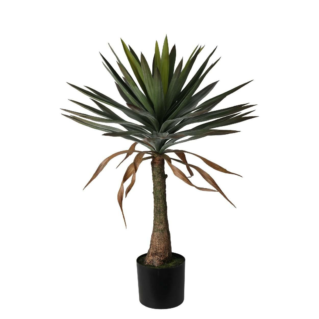 Sztuczne drzewko Jukka w doniczce – 90 cm