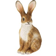 Figurka ogrodowa królik z dużymi uszami 18,5 cm
