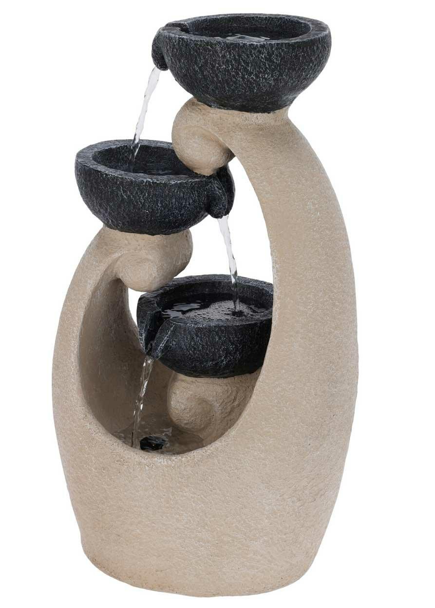 Fontanna dekoracyjna Teacup z oświetleniem LED 48 cm