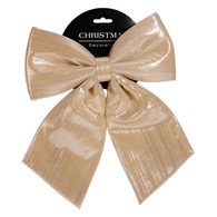 Kokarda dekoracyjna złota 28 cm