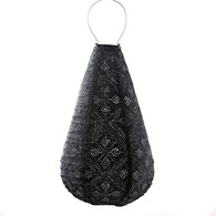 Lampion solarny Drop 28 Dark Grey