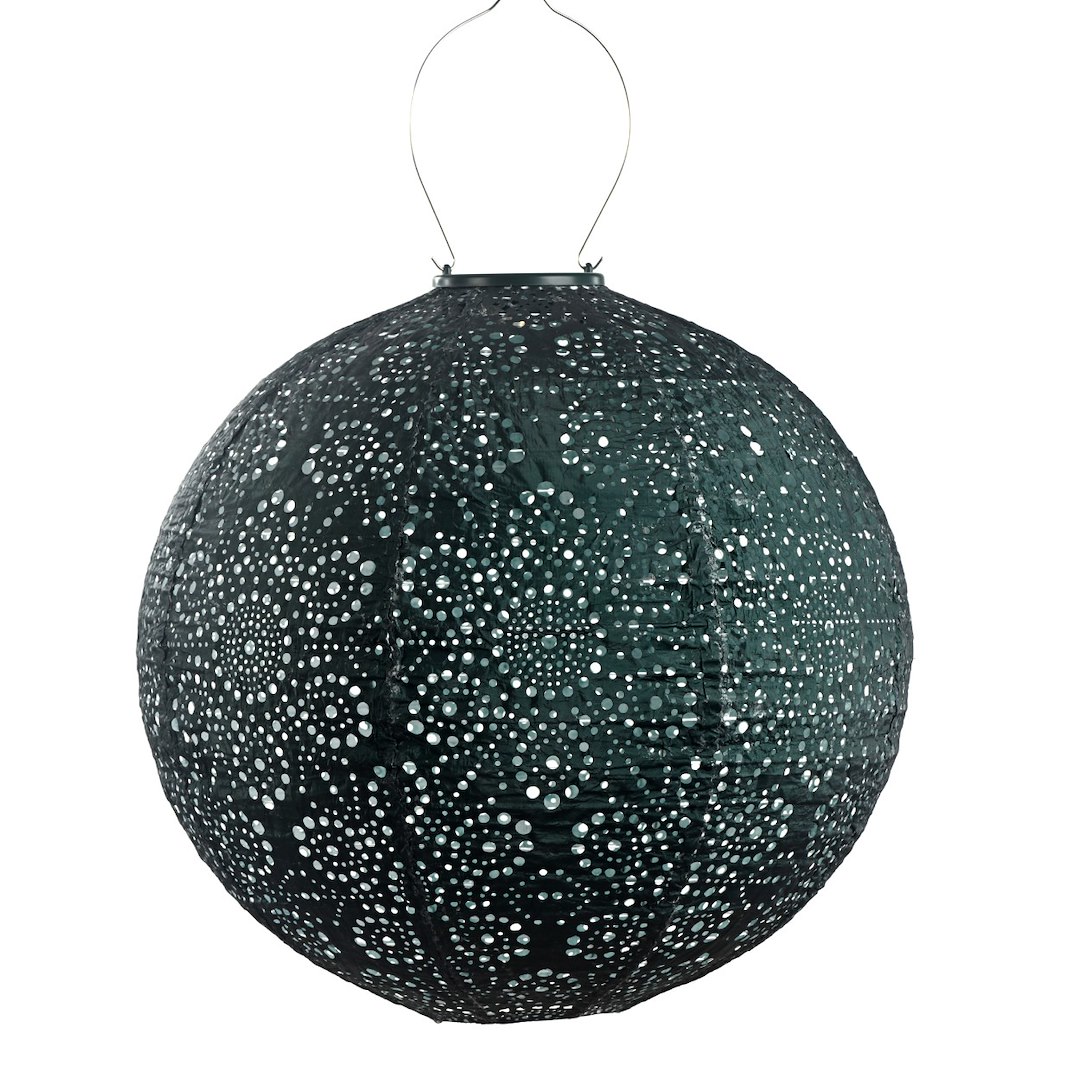 Lampion solarny Round 40 Green