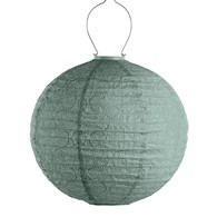 Lampion solarny Round 40 Sage Green