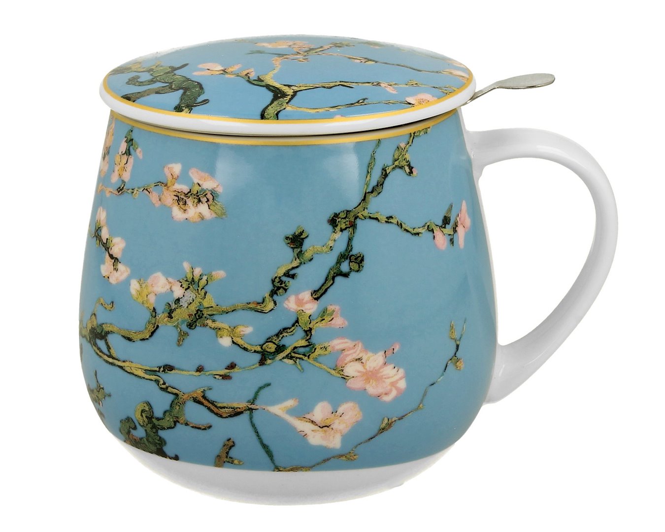 Kubek z zaparzaczem 430 ml Van Gogh Almond Blossom