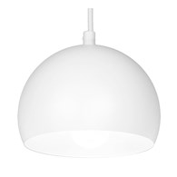 Lampa Wisząca SOOL Biały Metalowy Klosz 5xE27