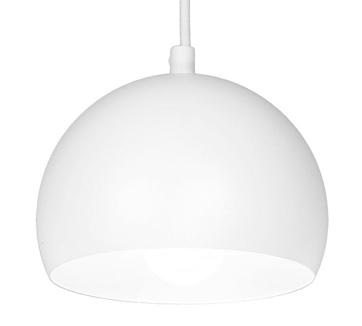 Lampa Wisząca SOOL Biały Metalowy Klosz 5xE27