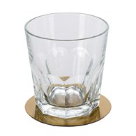Komplet złotych podstawek 6 szt Złote podkładki na stół w stylu glamour, które wprowadzą elegancję do każdego pomieszczenia, wykonane ze stali nierdzewnej