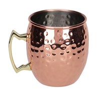 Stalowy kubek w kolorze miedzianym 500ml