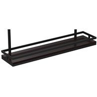 Kinkiet z Półkami SHELF Czarny 3xGU10