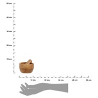 Moździerz z tłuczkiem drewno mango