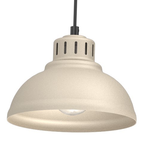 Lampa Wisząca SVEN Beżowy Metalowy Klosz 5xE27