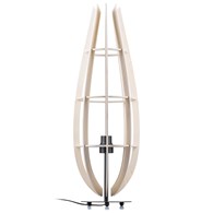 Lampa podłogowa stojąca BOHO PLYWOOD Wykonana z drewnianej sklejki oraz metalu, elegancka i stylowa lampa podłogowa w stylu BOHO lub RUSTYKALNYM