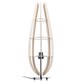 Lampa podłogowa stojąca BOHO PLYWOOD Wykonana z drewnianej sklejki oraz metalu, elegancka i stylowa lampa podłogowa w stylu BOHO lub RUSTYKALNYM