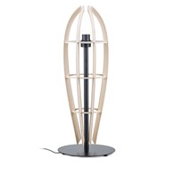Lampa stojąca podłogowa BOHO PLYWOOD Wykonana z drewnianej sklejki oraz metalu, elegancka i stylowa lampa podłogowa w stylu BOHO lub RUSTYKALNYM