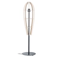 Lampa naturalna podłogowa Plywood 120 cm Wykonana z drewnianej sklejki oraz metalu, elegancka i stylowa lampa podłogowa w stylu BOHO lub RUSTYKALNYM