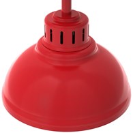 Lampa Sufitowa SVEN Czerwony Biały Metalowy Klosz 1xE27