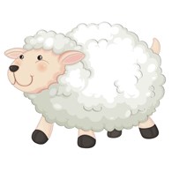 Lampa Sufitowa FUN Różowy 3xGU10 Owca