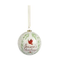 Bombki choinkowe Merry Christmas 40 szt Zestaw dekoracyjnych bombek do powieszenia na choince lub stroiku, wykonane z tworzywa typu polyfoam w stylu vinatge o średnicy 7 cm