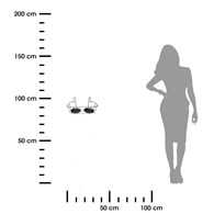 Kwietnik balkonowy na dwie donice