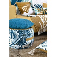Pufa ALOHA 40x30 boho liście