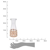 Karafka ze zdobieniem rattanowym 1,2 l