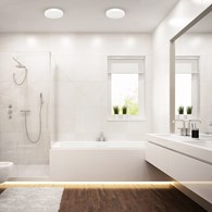 Plafon Sufitowy VERA Biały Barwa Neutralna 4000K 12W LED IP65 18cm