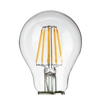 Żarówka Filamentowa LED 8W A60 E27 Ciepła 2700K